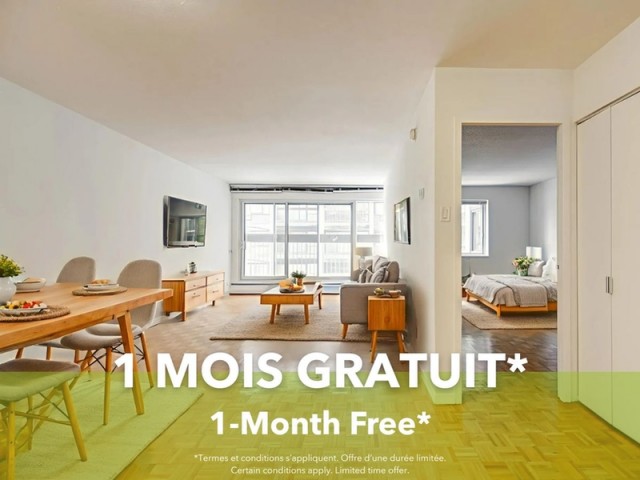 Cote-des-Neiges Apartment 1-2 b. $1,625/month. Apartment for rent in Cote-des-Neiges