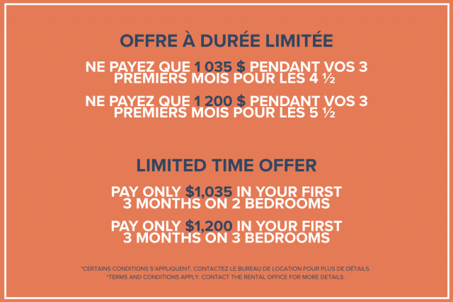 Notre-Dame-de-Grace Apartment 3 b. $1,800/month. Apartment for rent in Notre-Dame-de-Grace