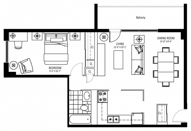 Mississauga Apartment 1 b. $2,125/month. Apartment for rent in Mississauga