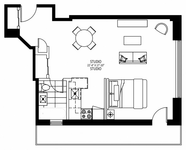 Hampstead Apartment Studio $1,279/month. Apartment for rent in Hampstead