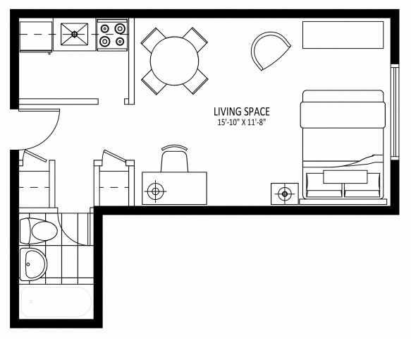 Ottawa Apartment Studio $1,419/month. Apartment for rent in Ottawa