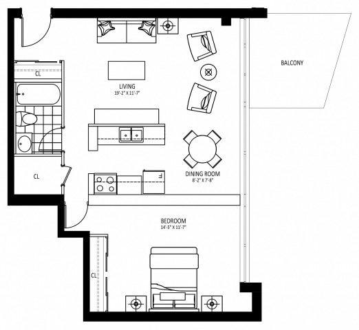 Hamilton Apartment 1 b. $1,784/month. Apartment for rent in Hamilton