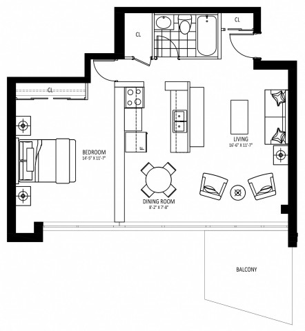 Hamilton Apartment 1 b. $1,939/month. Apartment for rent in Hamilton
