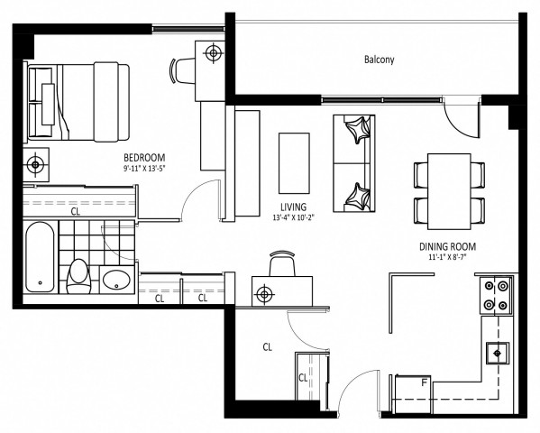 Mississauga Apartment 1 b. $2,149/month. Apartment for rent in Mississauga