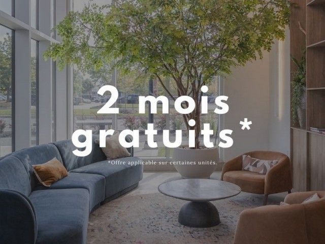 Laval-des-Rapides Apartment 2 b. $2,075/month. Apartment for rent in Laval-des-Rapides