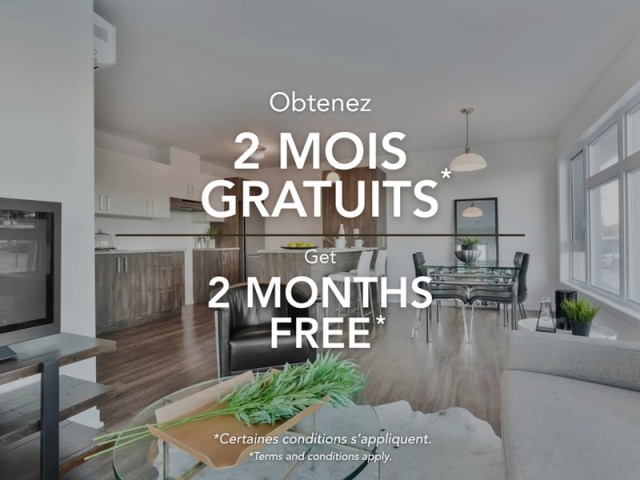 Saint-Hubert Apartment 1 b. $1,450/month. Apartment for rent in Saint-Hubert