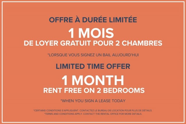 Cote-des-Neiges Apartment 1 b. $1,390/month. Apartment for rent in Cote-des-Neiges