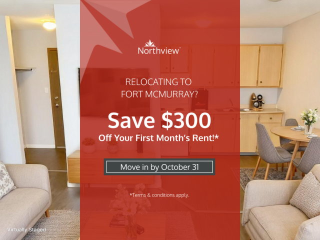 Fort McMurray Apartment 2 b. $1,235/month. Apartment for rent in Fort McMurray