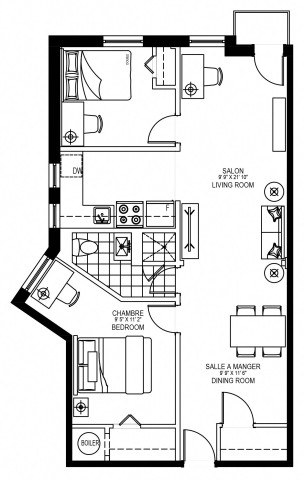 Westmount Apartment 2 b. $1,859/month. Apartment for rent in Westmount